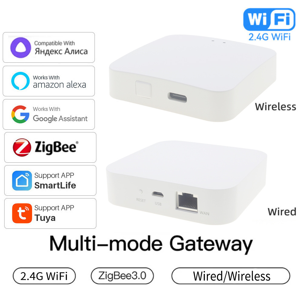 Matter Hub Thread - Беспроводной многорежимный умный шлюз ZigBee Bluetooth