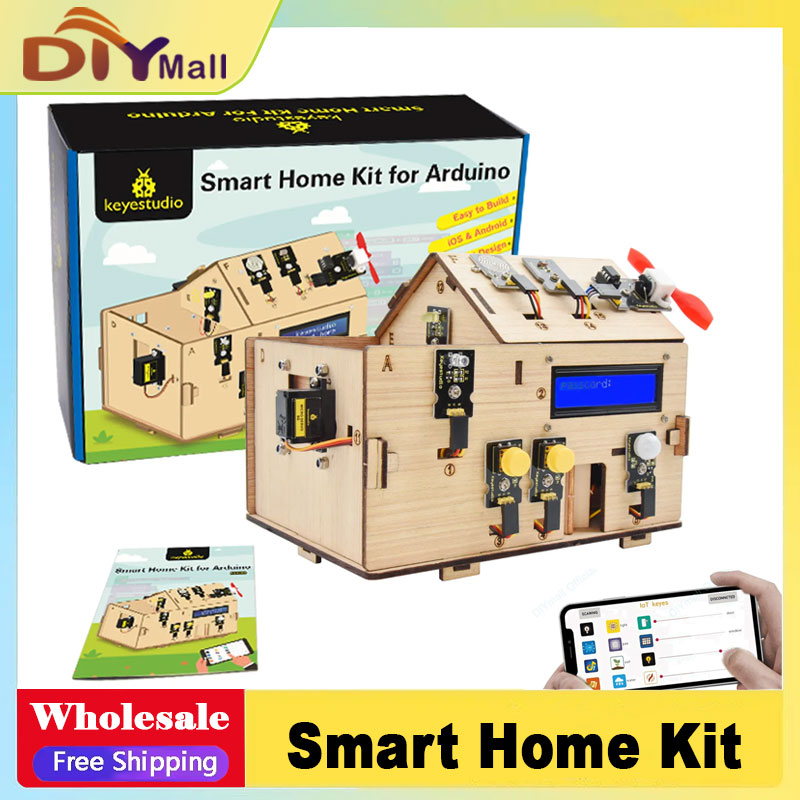 Smart Home Automation Diy - Домашний комплект Keyestudio Smart IoT с
